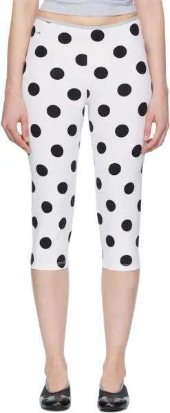 White & Black Aneu Leggings