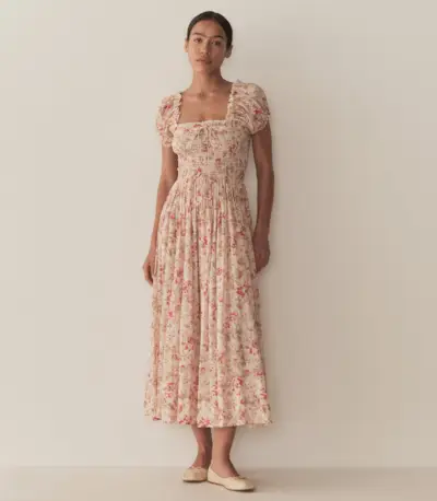 Stanza Dress -- Fleurs De Provence