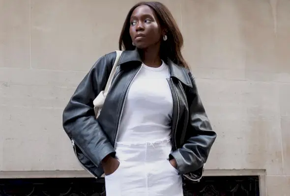 denim maxi skirt outfits