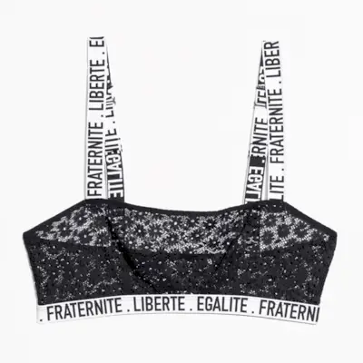 & Other Stories + Flower Lace Statement Bandeau