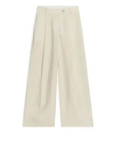 Arket + Lyocell Linen Trousers