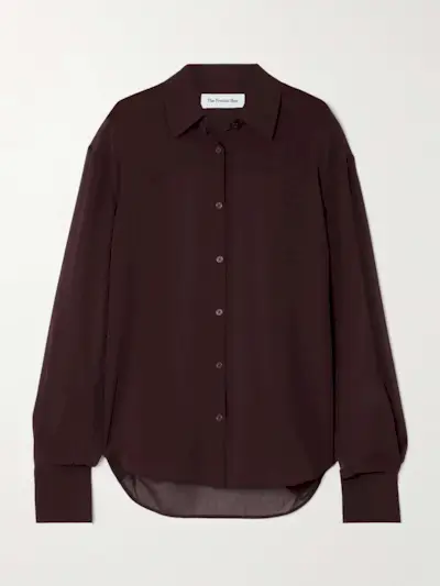 Peri Oversized Georgette Shirt