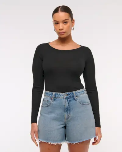 Curve Love High Rise Dad Short