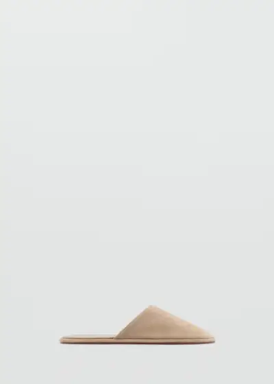 MANGO, Suede Sling Back Shoes