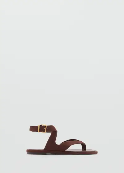 Suede Straps Sandals - Women | Mango United Kingdom