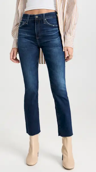 AG + Farrah Boot Crop Jeans | Shopbop