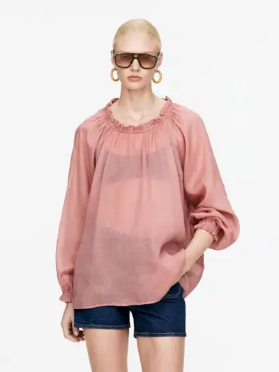 Relaxed Blouse – Blush – Women – Arket Gb