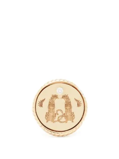 Retrouvai + Love Diamond & 14kt Gold Signet Ring