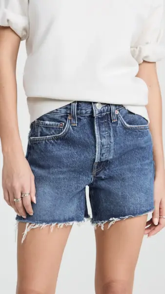 Agolde Parker Long Shorts