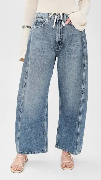 Good American Good Extreme Barrel Jeans