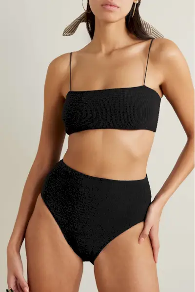 Shirred Recycled Bikini Briefs