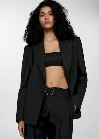 100% Linen Bermuda Shorts With Belt