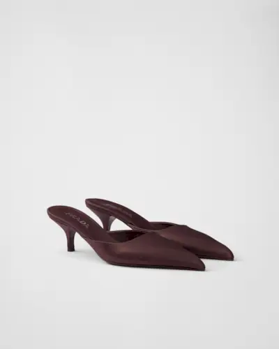 prada, Satin Mules