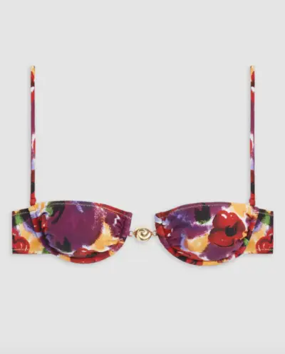 woman wearing pink bikini