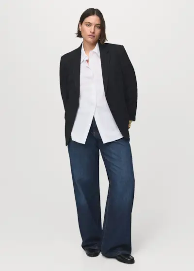 Danila Wide Leg High-Rise Jeans - Women | Mango United Kingdom