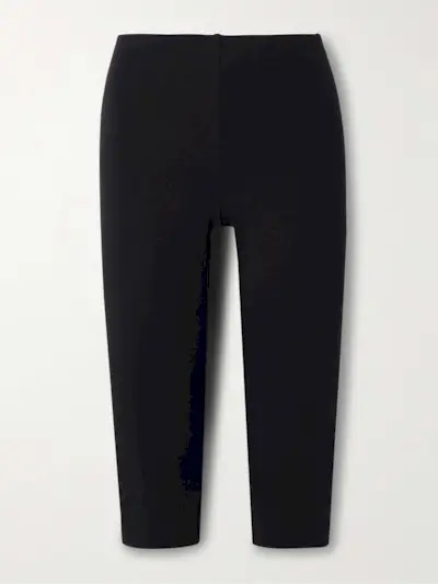 Smooth Layers Jersey Capri - Obsidian
