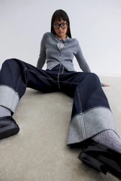 Baggy Wide Low Jeans