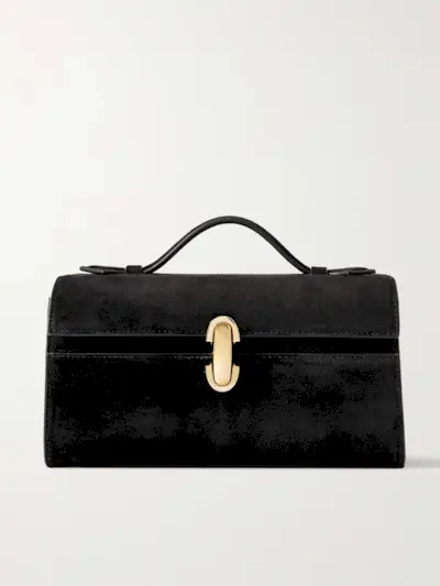 Symmetry Pochette Suede Tote