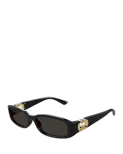 Hailey Rectangular Sunglasses, 54mm