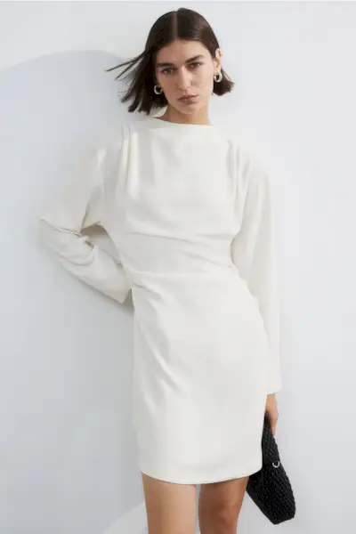 H&M + Draped Dress