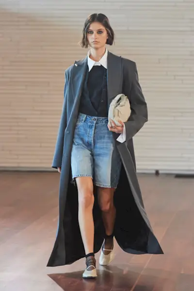 An image of Beare Park's spring/summer 2025 runway, one of the best luxury independent fashion brands.