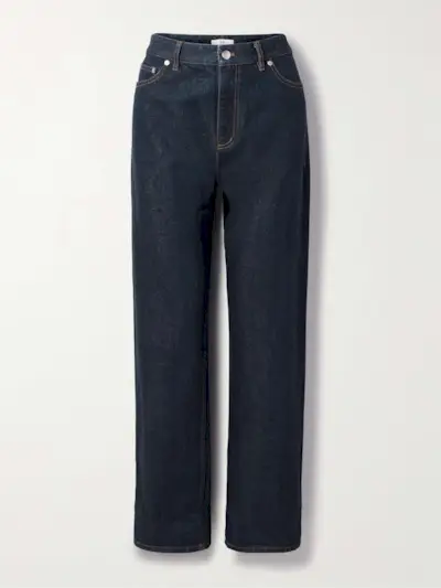 Alec High-Rise Straight-Leg Jeans