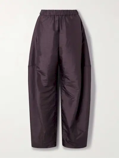 Winslow Shell Barrel-Leg Pants