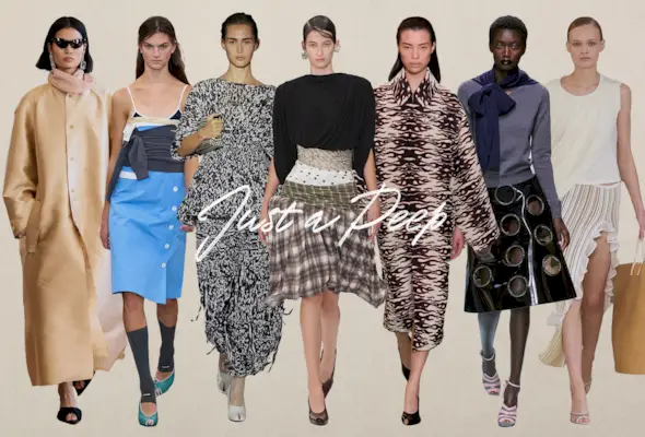 Spring/summer 2025 runway looks.