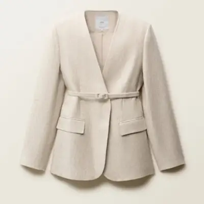 Double-Breasted Suit Blazer - Women | Mango Usa