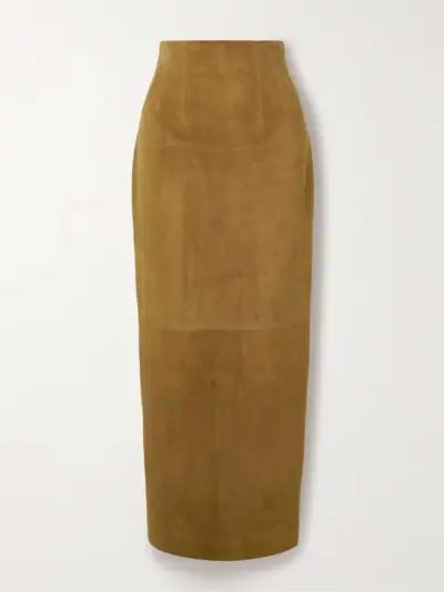 Loxley Suede Maxi Skirt