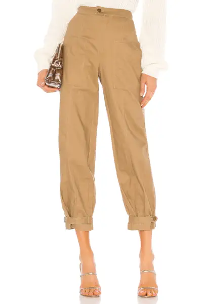 Tularosa + Jolene Cargo Pant in Khaki