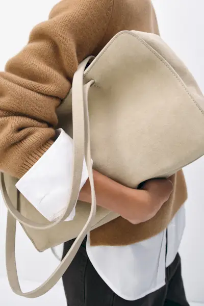Marais Bowling Bag - Suede