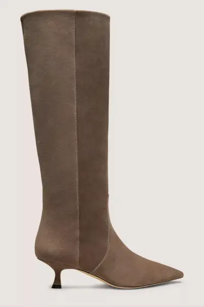 Stuart Weitzman Naomi 50 Boot in Suede