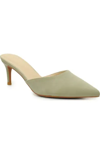 Pointed Toe Mule