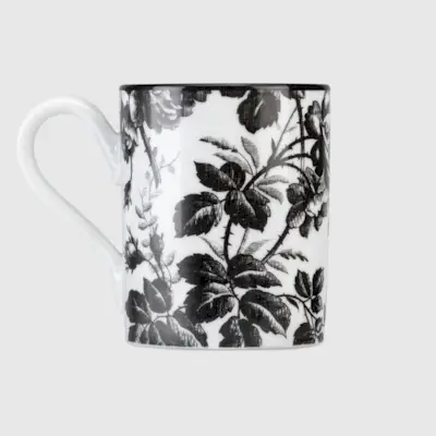 Gucci + Flora Print Silk Bow