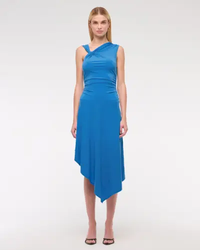 abercrombie, Asymmetrical Knit Midi Dress