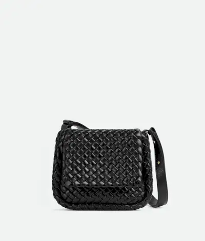 Women's Small Cobble Shoulder Bag in Black