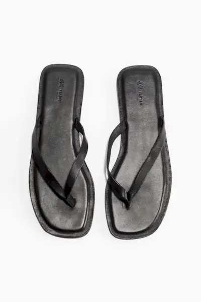 Leather Flip-Flops