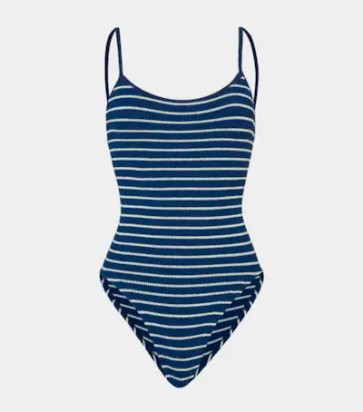 Pamela Swim - Navy/white Stripe