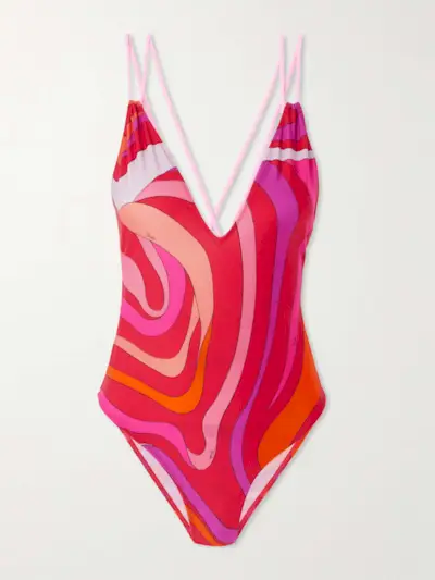 Marmo Printed Swimsuit