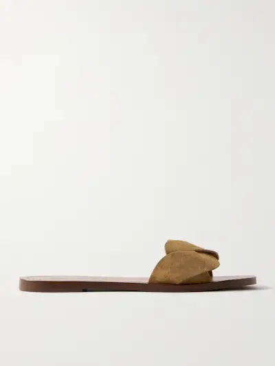 Willajo Woven Suede Sandals