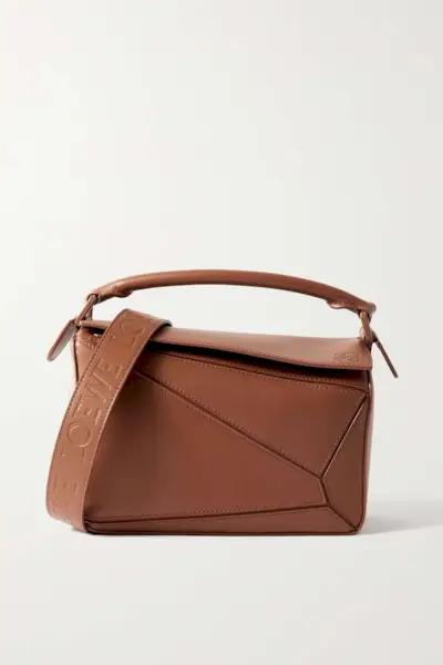 Loewe + Puzzle Small Leather Shoulder Bag