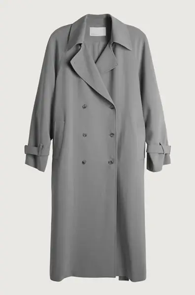 Oak and Fort + Oversized Trench Coat