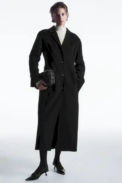 COS + Tailored Double-Faced Wool Coat