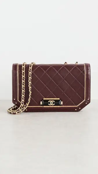 What Goes Around Comes Around Chanel Lambskin Cc Clasp Flap Small Bag