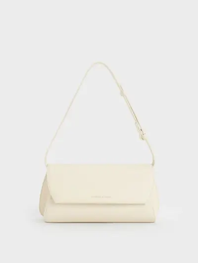 Charles & Keith + Cassiopeia Front Flap Shoulder Bag