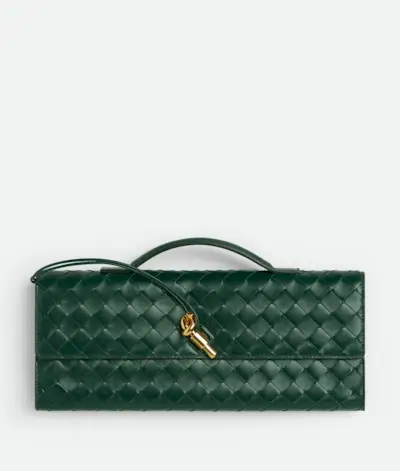 Women's Andiamo Clutch in Emerald Green
