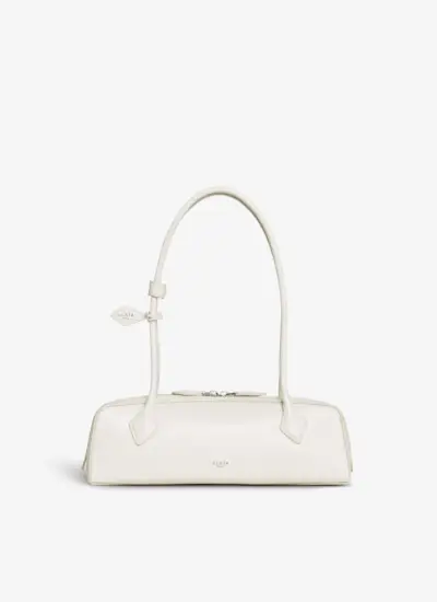 Ivory Le Teckel Medium Bag in Goatskin