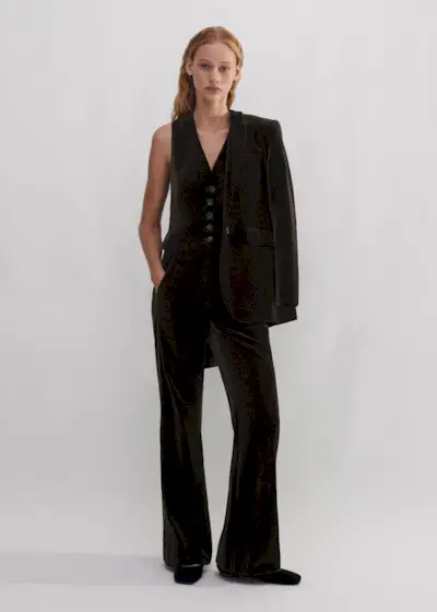 ME+EM The Weekend Velvet Blazer