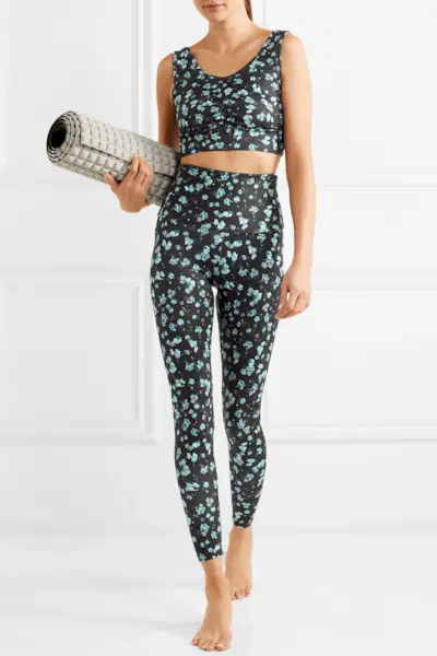 Bodyism x Emilia Wickstead + Sienna Floral-Print Stretch Sports Bra